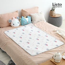 [Lieto_Baby] 3D All Mesh Cool Mat with excellent ventilation for Baby,  Heat Prevention _ Made in KOREA